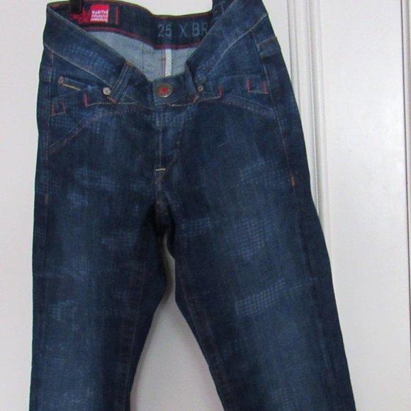 Marithe Francois Girbaud Jeans Womens,sz 25 Blue - Picture 4 of 5